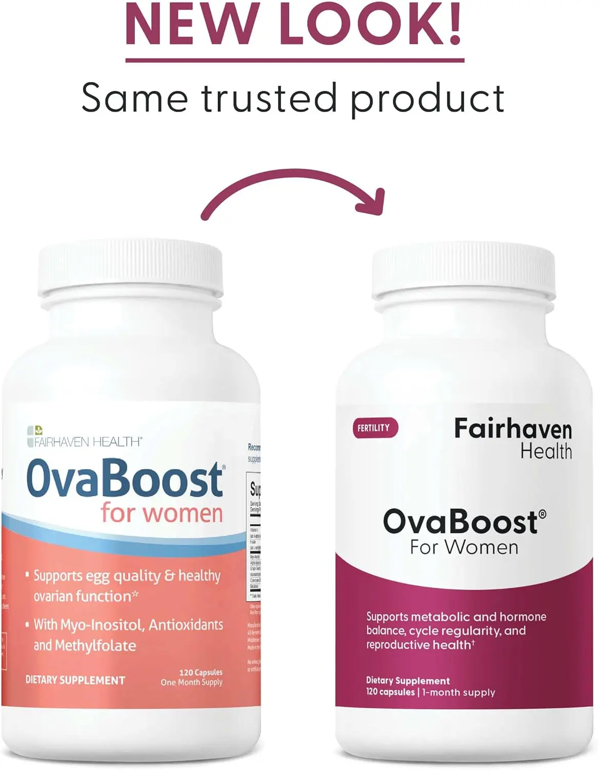 Fairhaven Health Ovaboost Fertility Capsules
